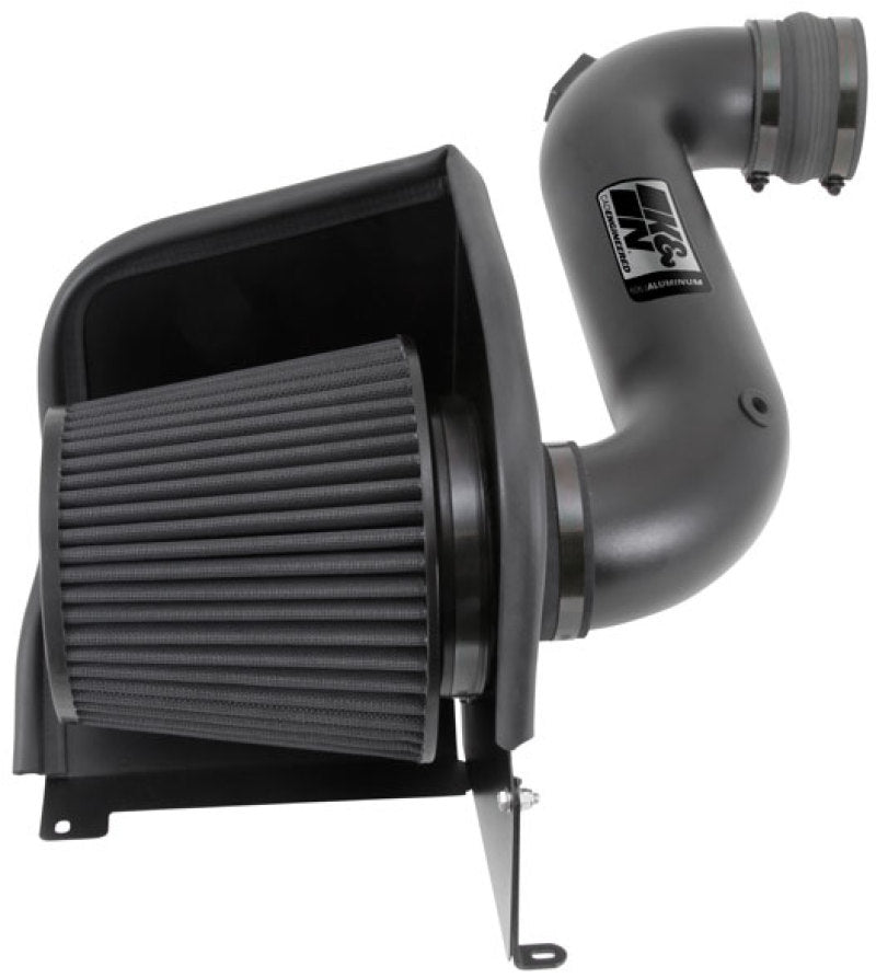 K&N 07-10 GMC Sierra 2500/3500 6.6L V8 Blackhawk Performance Intake Kit - DTX Performance