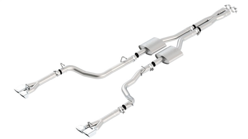 Borla 11 Dodge Challenger SRT8 Coupe AT/MT 5/6spd 6.4L 8cyl ATAK SS Catback Exhaust - DTX Performance