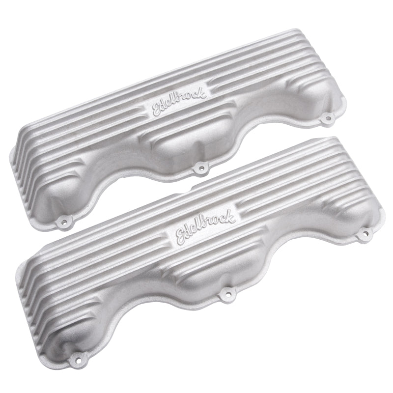 Edelbrock Valve Cover Classic Series Chevrolet W 348/409 CI V8 Satin - DTX Performance