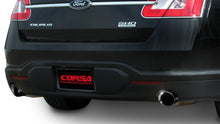 Load image into Gallery viewer, Corsa 10-13 Ford Taurus SHO 3.5L V6 Turbo Sport Cat-Back Exhaust w/ Dual 4in Black Tips - DTX Performance