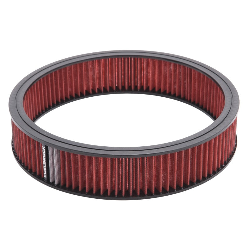 Edelbrock Air Cleaner Element Pro-Flo 3In Tall 14In Diameter Red - DTX Performance