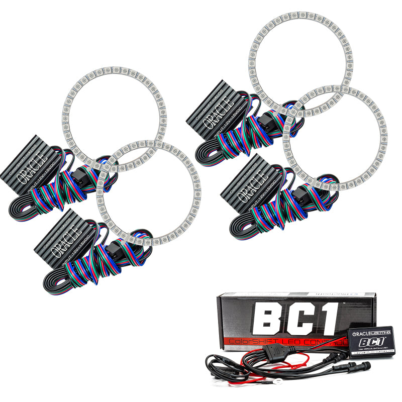 Oracle Cadillac STS 05-12 Halo Kit - ColorSHIFT w/ BC1 Controller - DTX Performance