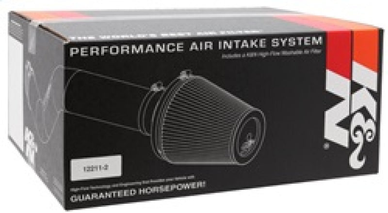 K&N 06-10 Toyota Yaris L4-1.5L Flat Black Typhoon Short Ram Intake - DTX Performance