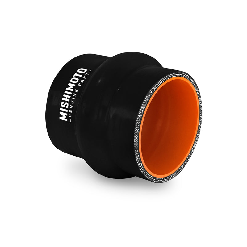 Mishimoto 2in. Hump Hose Silicone Coupler - Black - DTX Performance