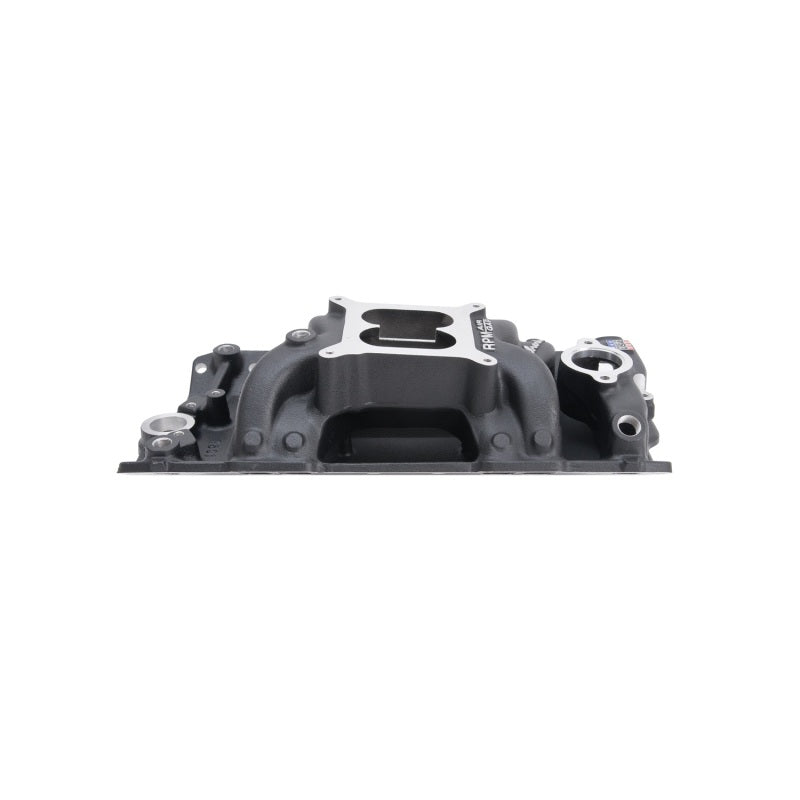 Edelbrock Intake Manifold RPM Air-Gap Small-Block Chevy 262-400 Black - DTX Performance