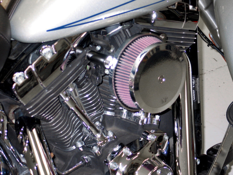 K&N  Harley Davidson Dyna Wide Glide 103 CI Street Metal Intake System-Hammer - DTX Performance