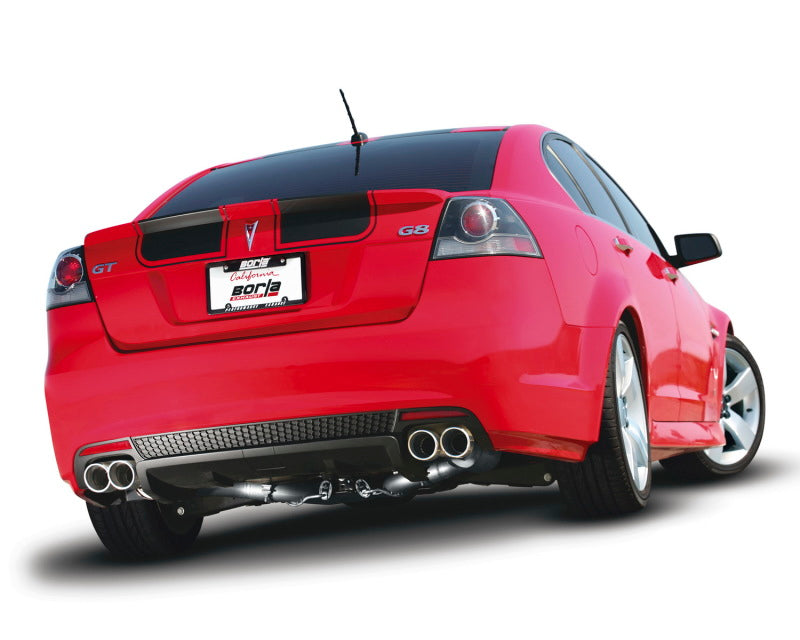 Borla 08-09 Pontiac G8/GT 6.0L 8cyl SS Catback Exhaust w/ X Pipe - DTX Performance