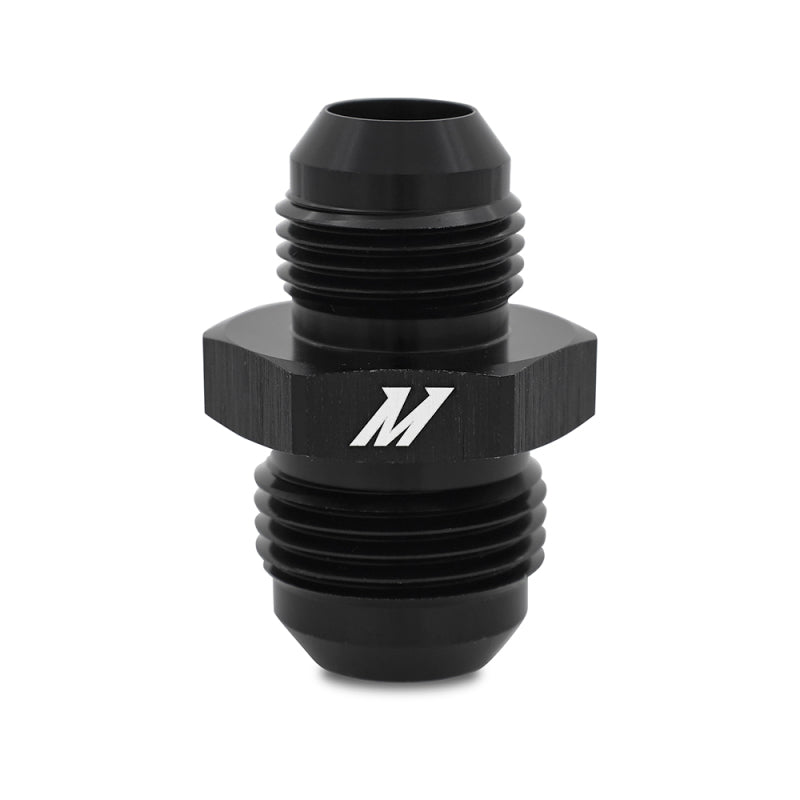 Mishimoto Aluminum -6AN to -8AN Reducer Fitting - Black - DTX Performance