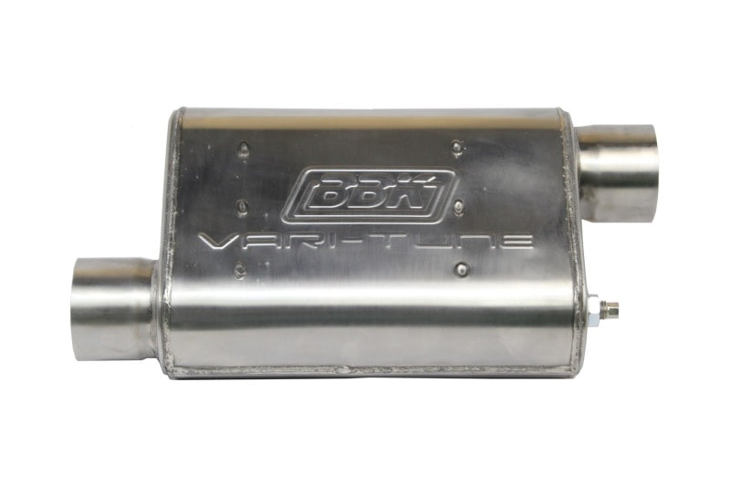 BBK VariTune Adjustable Performance Muffler 2-3/4 Offset/Offset Stainless Steel - DTX Performance