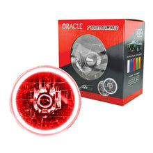 Load image into Gallery viewer, Oracle Pre-Installed Lights 7 IN. Sealed Beam - Red Halo - DTX Performance