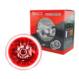 Oracle Pre-Installed Lights 7 IN. Sealed Beam - Red Halo