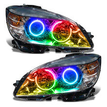 Load image into Gallery viewer, Oracle 08-11 Mercedes Benz C-Class Pre-Assembled Headlights Chrome Housing ColorSHIFT w/o Controller - DTX Performance