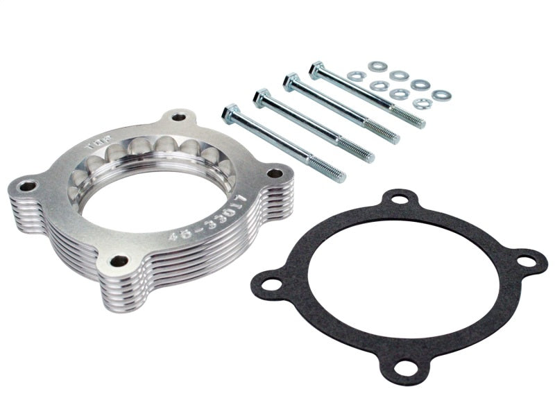 afe Silver Bullet Throttle Body Spacer 11-12 Ford F-150 V6 3.5L (tt) EcoBoost - DTX Performance