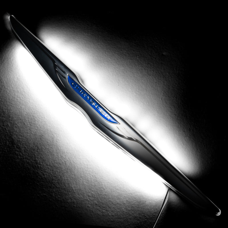 Oracle Chrysler Illuminated LED Sleek Wing - White - DTX Performance