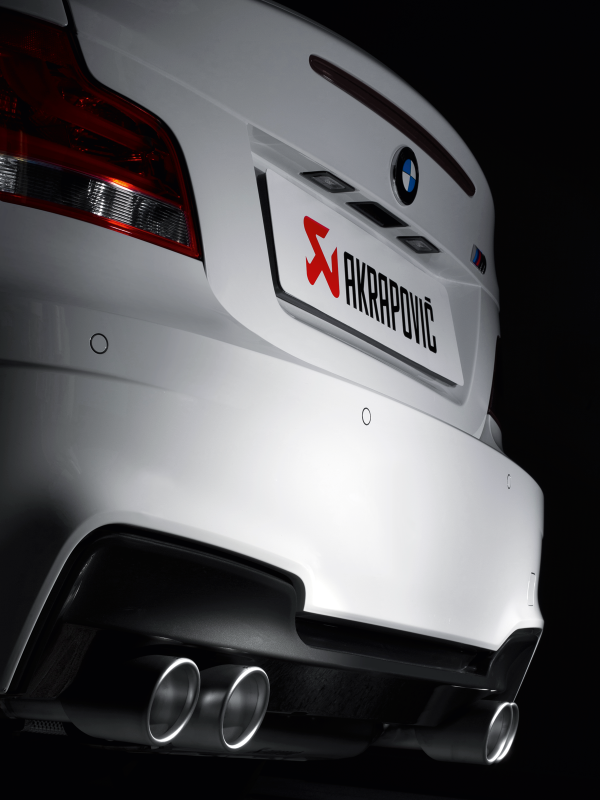 Akrapovic 11-12 BMW 1 Series M Coupe (E82) Evolution Line Cat Back (Titanium) (Req. Tips) - DTX Performance