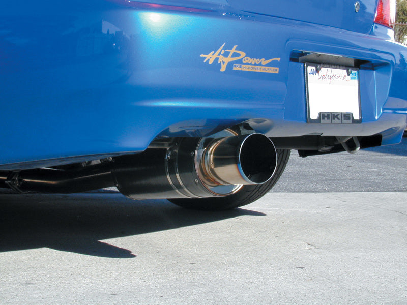 HKS 02-07 WRX / 04-07 STi Carbon Ti Exhaust - DTX Performance