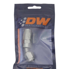 Load image into Gallery viewer, DeatschWerks 6AN Female Swivel 30-Degree Hose End CPE - Anodized Titanium - DTX Performance