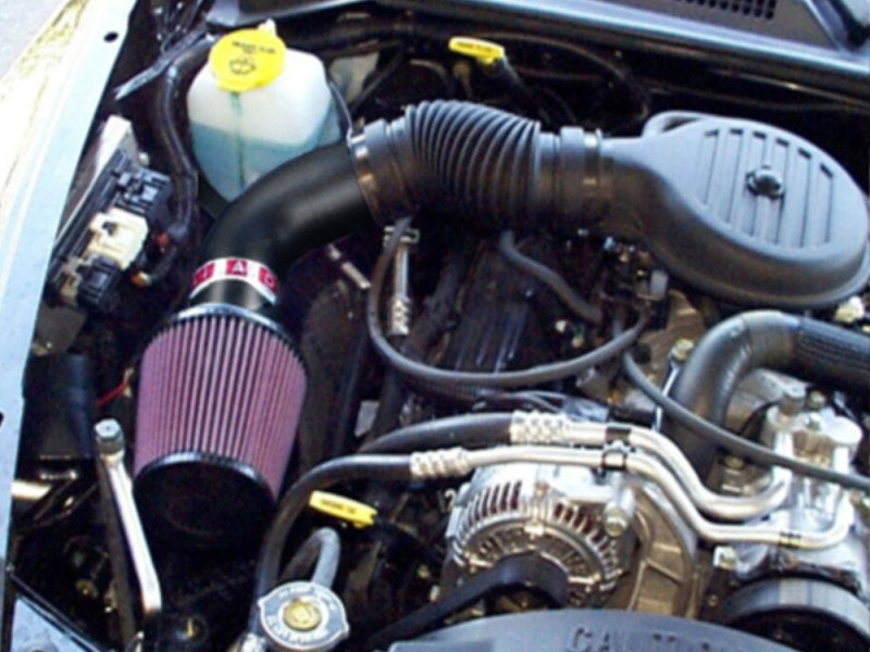 Airaid 97-03 Dodge Dakota/Durango 3.9/5.2/5.9L CL Intake System w/ Tube (Dry / Red Media) - DTX Performance