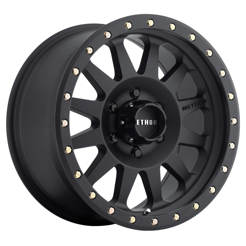 Method MR304 Double Standard 20x10 -18mm Offset 6x135 94mm CB Matte Black Wheel - DTX Performance