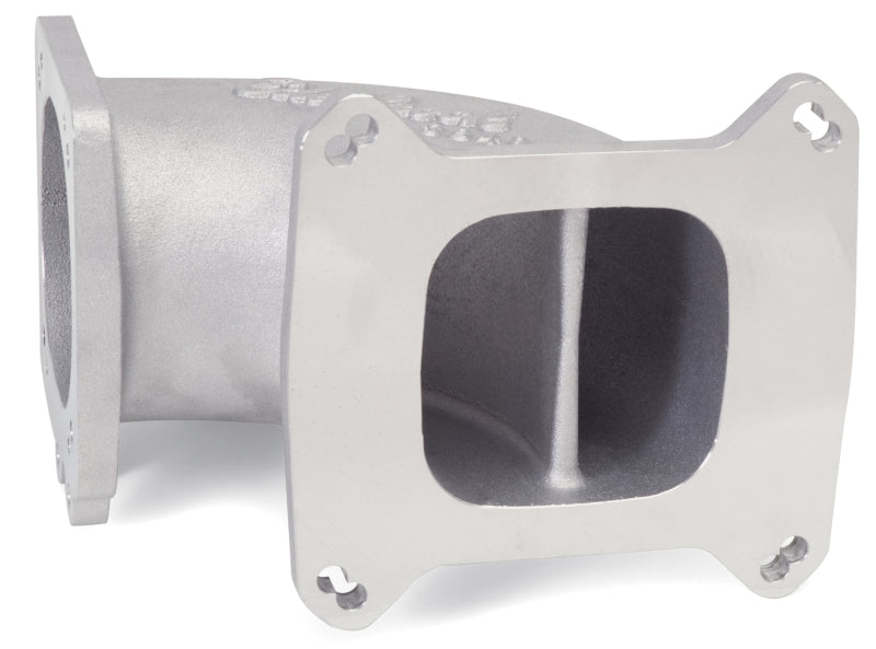 Edelbrock High Flow Intake Elbow 95mm Throttle Body to Square-Bore Flange As-Cast Finish - DTX Performance