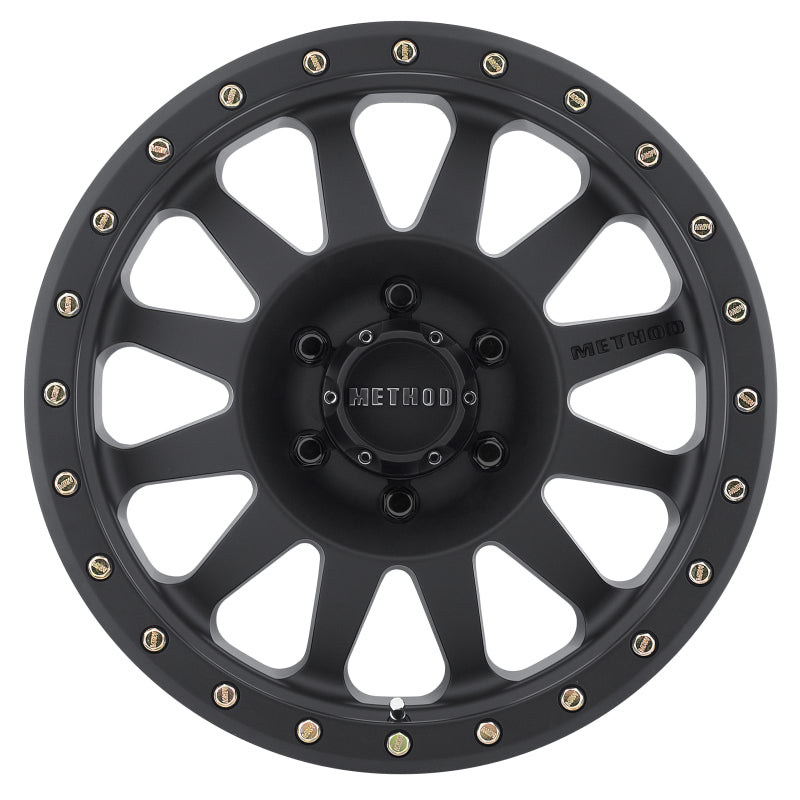 Method MR304 Double Standard 20x10 -18mm Offset 6x135 94mm CB Matte Black Wheel - DTX Performance