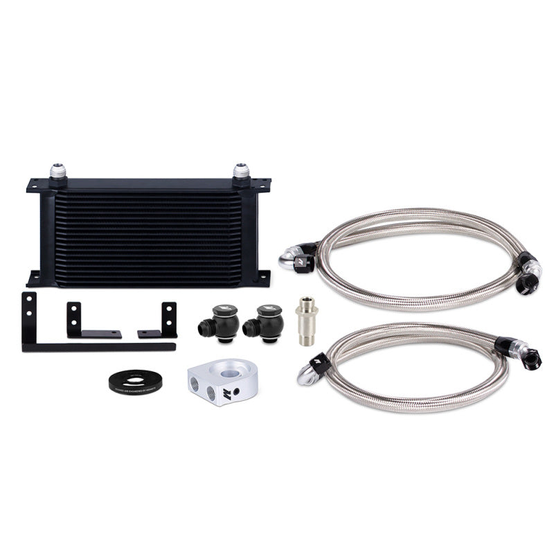 Mishimoto 2019+ Mazda Miata ND2 Oil Cooler Kit - Black - DTX Performance