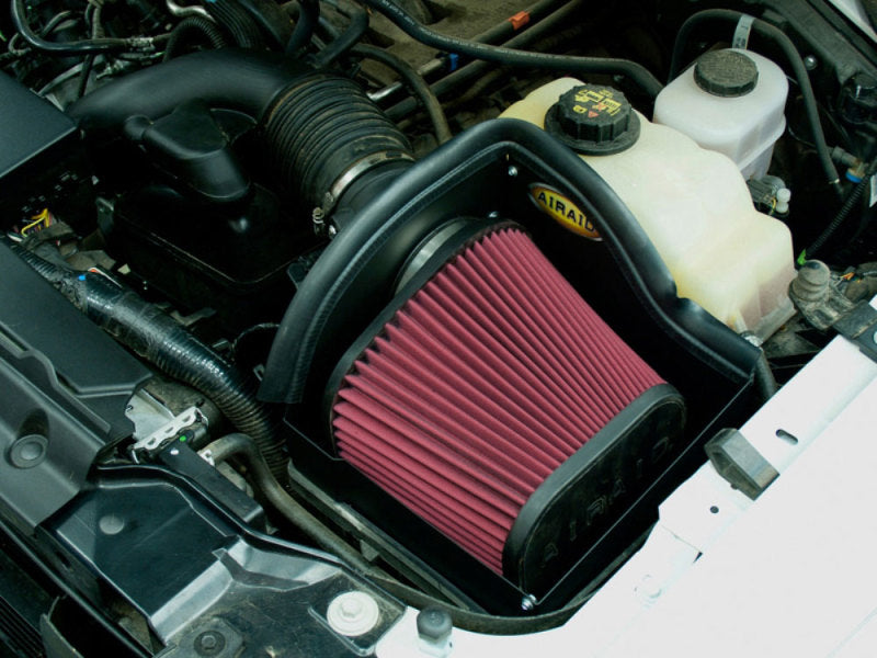 Airaid 11-14 Ford F-150 3.5/3.7L/5.0L /10-14 Raptor CAD Intake System w/ Tube (Oiled / Red Media) - DTX Performance