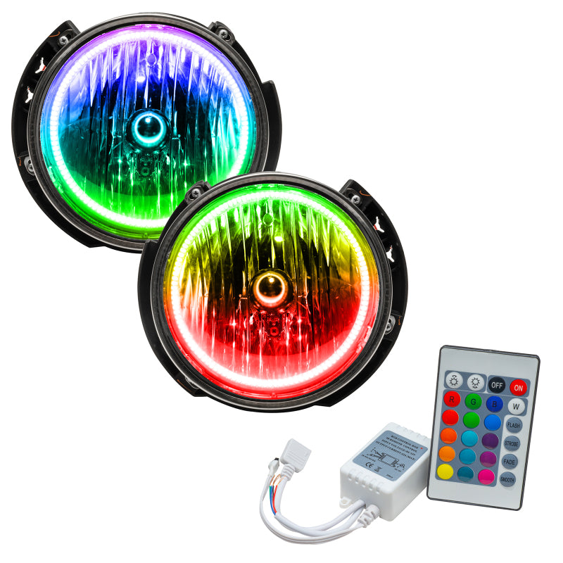 Oracle 07-16 Jeep Wrangler JK SMD HL - ColorSHIFT w/ Simple Controller - DTX Performance