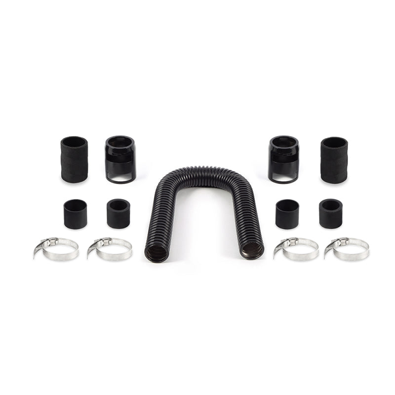 Mishimoto 24in Flexible Radiator Hose Kit Black - DTX Performance