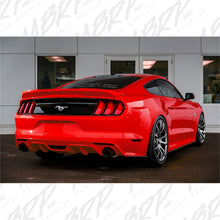 Load image into Gallery viewer, MBRP 15-18 Ford Mustang EcoBoost 2.3L Black 3in Cat Back Dual Split Rear Exit (Street Version) - DTX Performance