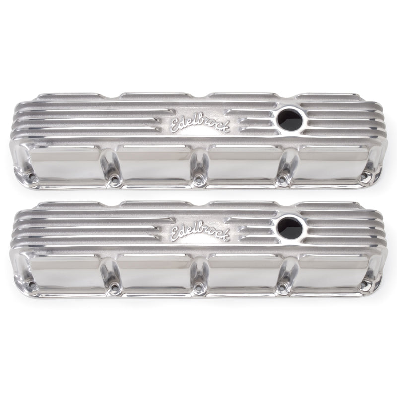 Edelbrock Valve Cover Classic Series Chrysler Magnum V8 Polshed - DTX Performance