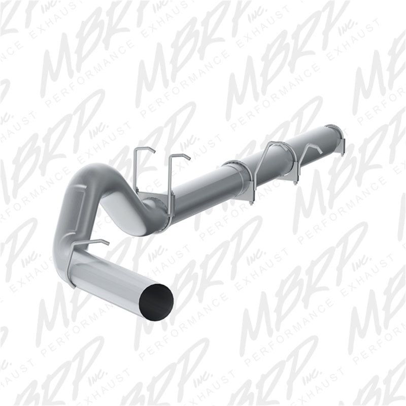 MBRP F-250/350 6.0L EC/CC 5in Cat Back Single Side Exit No Muffler AL - DTX Performance