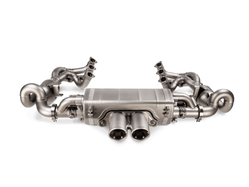 Akrapovic 21-22 Porsche 911 GT3/GT3 RS (992) Slip-On Race Line (Titanium) w/Titanium Tips - DTX Performance