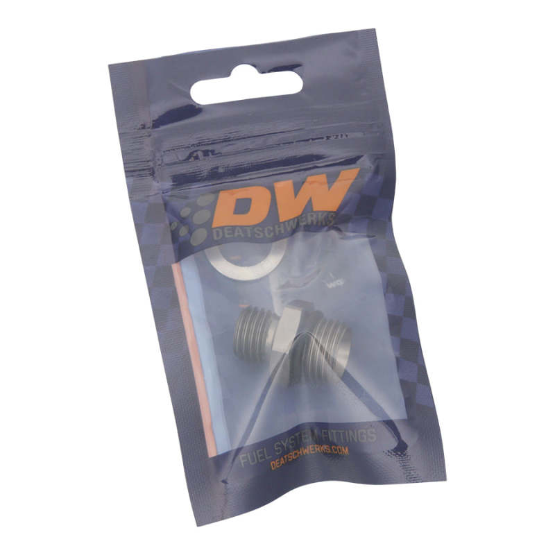 DeatschWerks 6AN ORB Male To 12 X 1.5 Metric Male (Incl O-Ring and Crush Washer) - DTX Performance