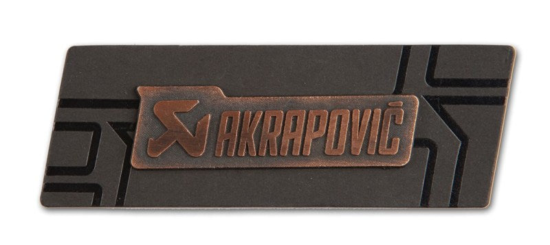 Akrapovic Copper sign badge - DTX Performance