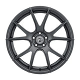 Forgestar CF5V 20x9 / 5x120 BP / ET38 / 6.5in BS Satin Black Wheel