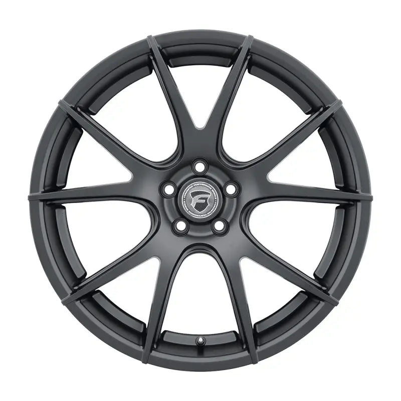 Forgestar CF5V 19x9 / 5x120 BP / ET38 / 6.5in BS Satin Black Wheel - DTX Performance