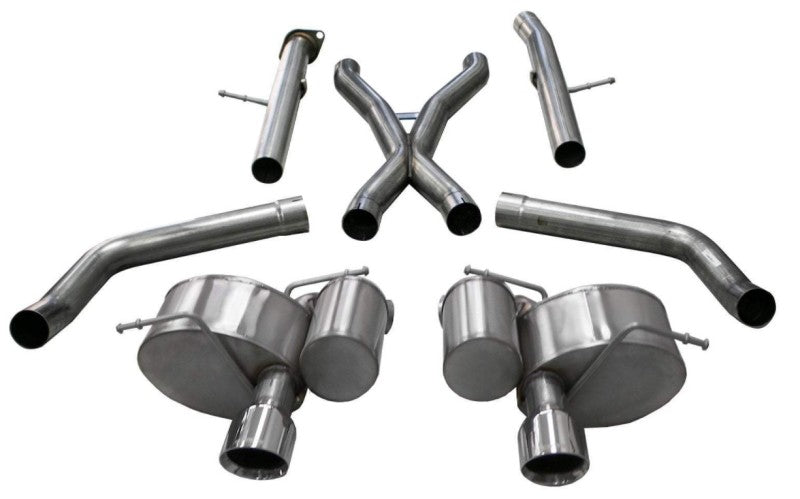 Corsa 12-20 Jeep Grand Cherokee SRT 2.75in Dual Rear Xtreme Cat-Back Exhaust - DTX Performance