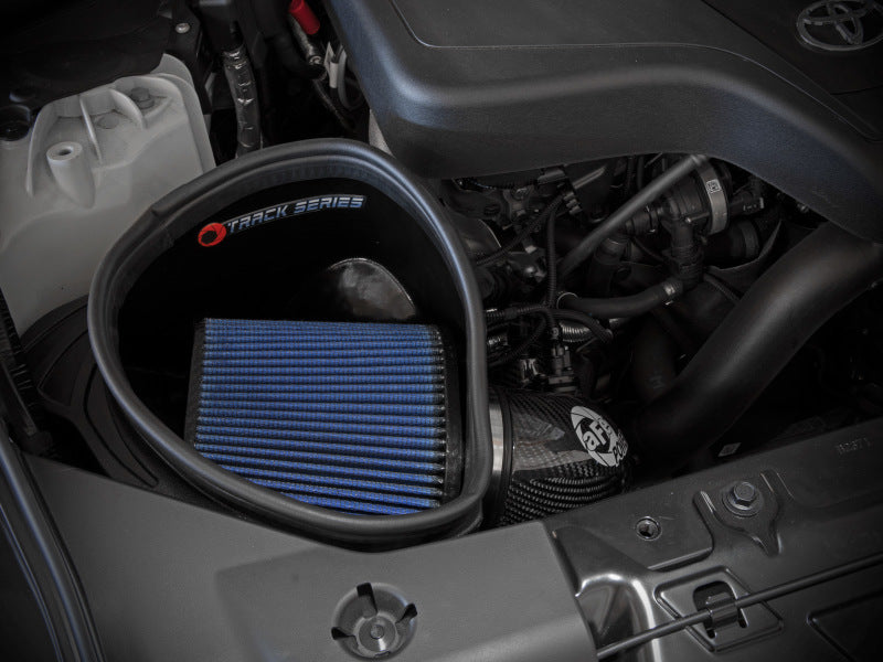 aFe 19-22 BMW Z4 30i L4-2.0L (t) Track Series Carbon Fiber Cold Air Intake System w/ Pro 5R Filter - DTX Performance