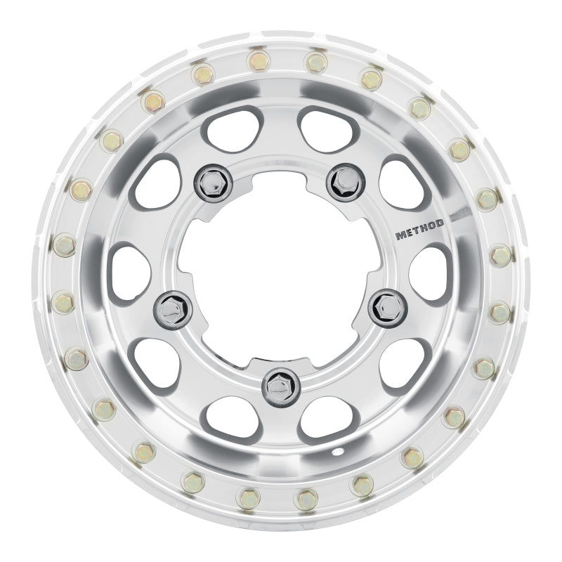 Method MR103 Buggy Beadlock 17x6.5 -19mm Offset 5x205 160mm CB Raw Machined w/BH-H24125 Wheel - DTX Performance