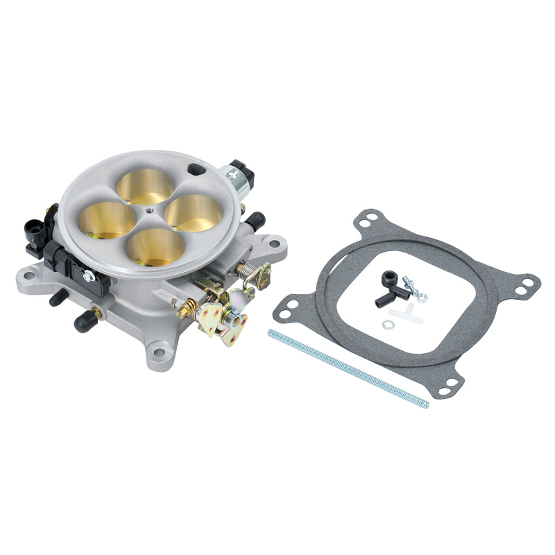 Edelbrock Throttle Body Victor EFI 4-Barrel 4150 Style Flange 1.75In Bores Die Cast - DTX Performance