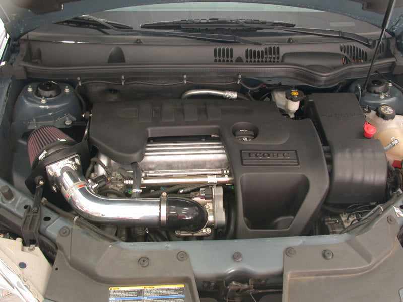 K&N 05-09 Chevy Cobalt 2.2L Silver Typhoon Short Ram Intake - DTX Performance