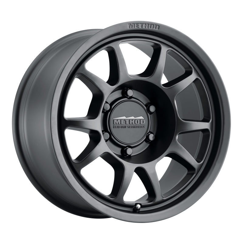 Method MR702 16x8 0mm Offset 6x5.5 106.25mm CB Matte Black Wheel - DTX Performance