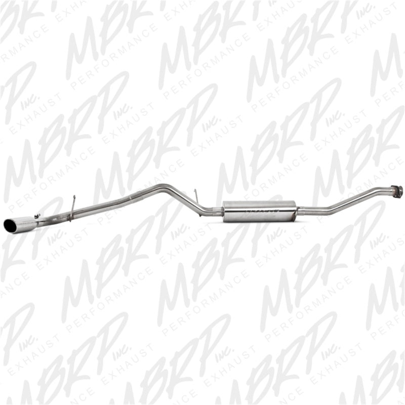 MBRP 04-10 Chevy/GMC Colorado/Canyon 2.8L/2.9L/3.5L/3.7L Cat Back Single Side - DTX Performance