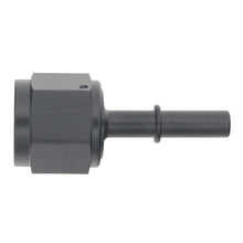 Load image into Gallery viewer, DeatschWerks 10AN Female Flare Swivel to 5/16in Male EFI Quick Disconnect - Anodized Matte Black - DTX Performance