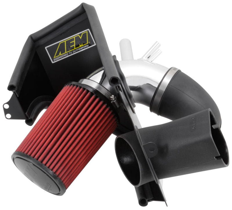 AEM 2013 Hyundai Genesis Coupe 2.0L L4 Polished Cold Air Intake - DTX Performance