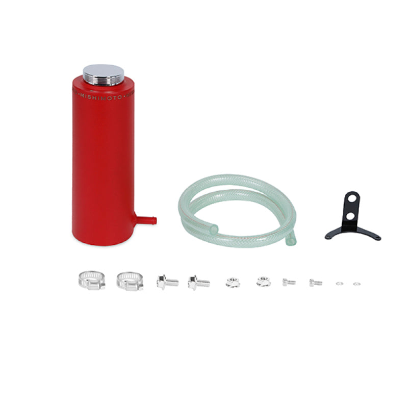 Mishimoto Aluminum Coolant Reservoir Tank - Wrinkle Red - DTX Performance