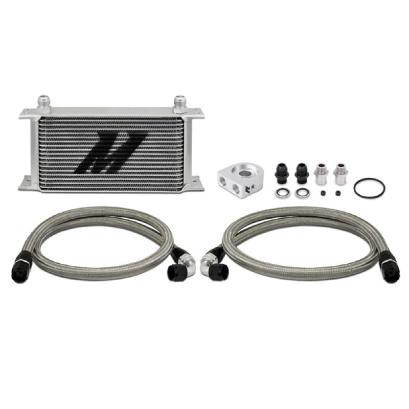 Mishimoto Universal 19 Row Oil Cooler Kit - DTX Performance