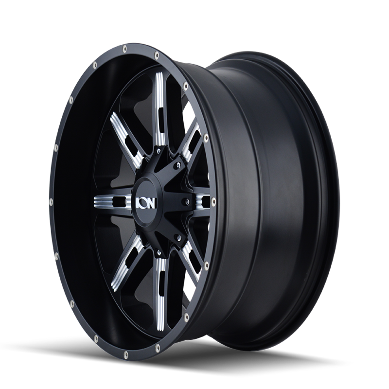 ION Type 184 20x9 / 6x135 BP / 0mm Offset / 106mm Hub Satin Black/Milled Spokes Wheel - DTX Performance