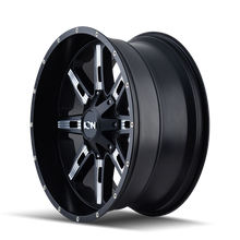 Load image into Gallery viewer, ION Type 184 20x9 / 6x135 BP / 0mm Offset / 106mm Hub Satin Black/Milled Spokes Wheel - DTX Performance